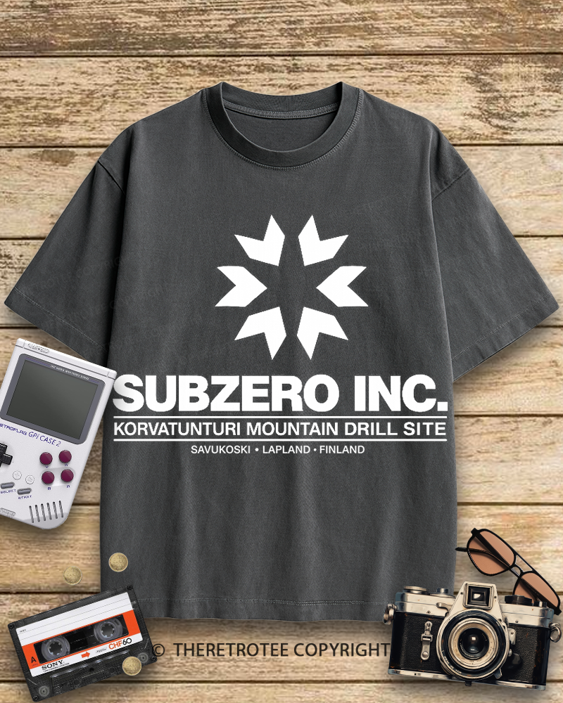 TheRetroTee SUBZERO INC 1970s Cotton T-Shirt