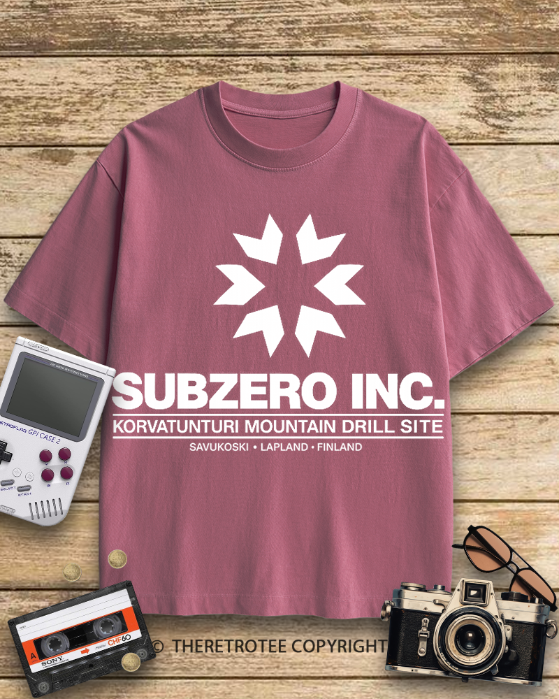 TheRetroTee SUBZERO INC 1970s Cotton T-Shirt