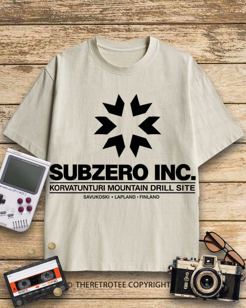 TheRetroTee SUBZERO INC 1970s Cotton T-Shirt