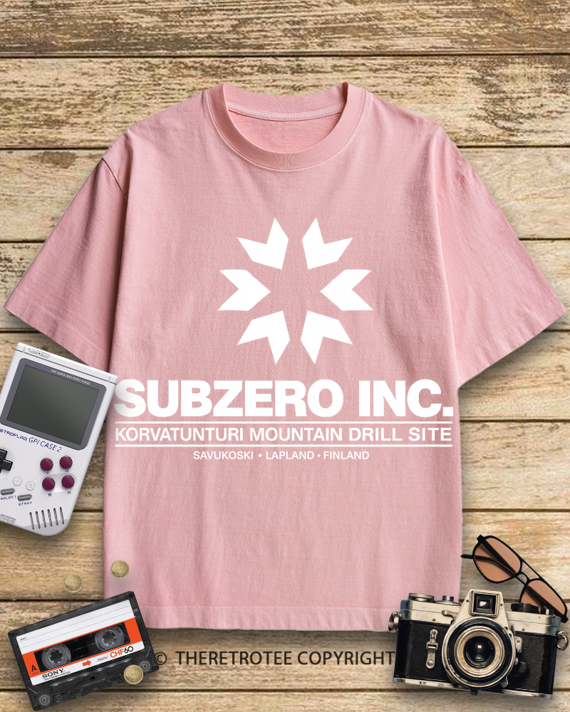 TheRetroTee SUBZERO INC 1970s Cotton T-Shirt