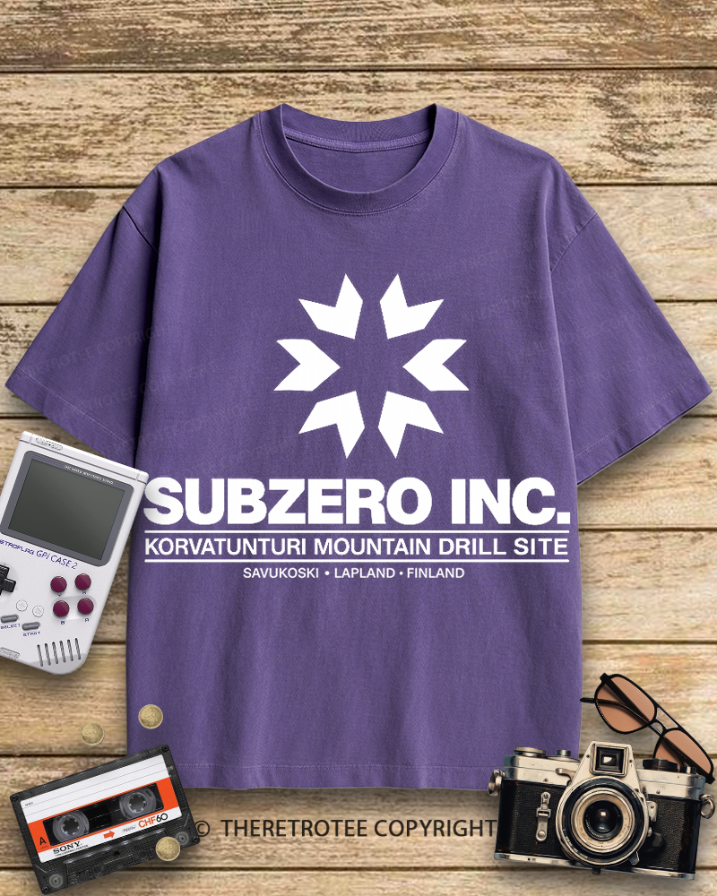 TheRetroTee SUBZERO INC 1970s Cotton T-Shirt