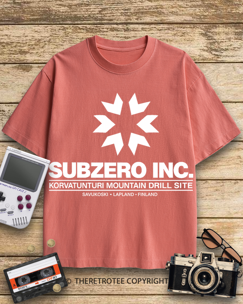 TheRetroTee SUBZERO INC 1970s Cotton T-Shirt