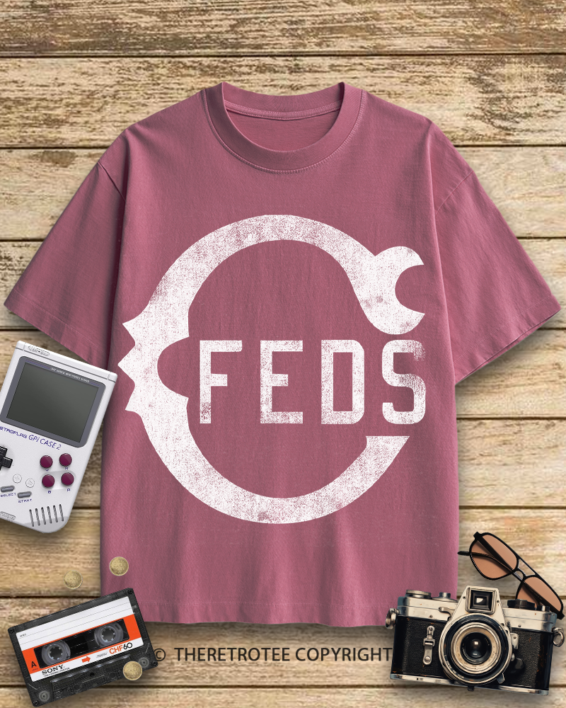 TheRetroTee Chicago Feds 1930s Cotton T-Shirt