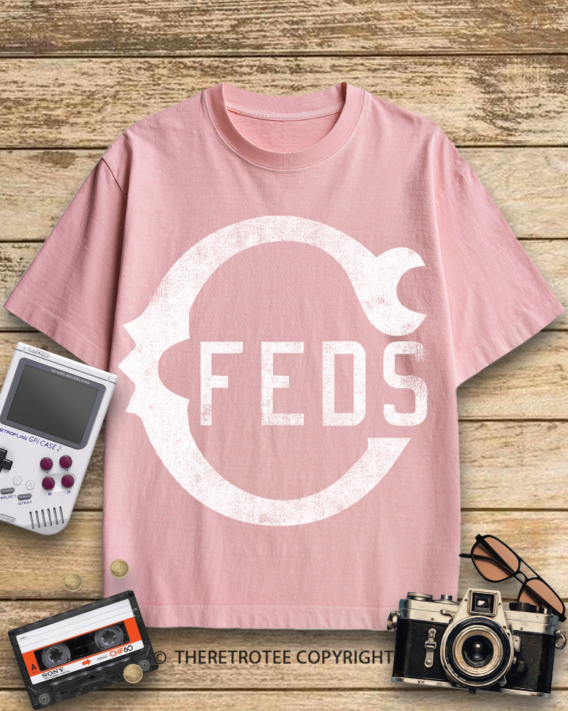 TheRetroTee Chicago Feds 1930s Cotton T-Shirt