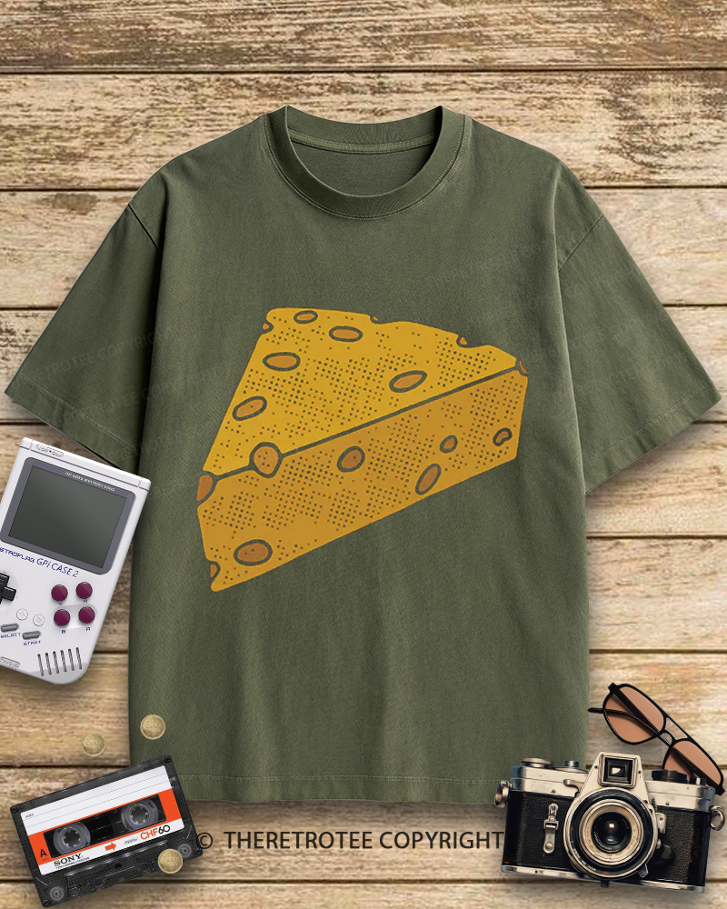 TheRetroTee Cheesehead 1980s Cotton T-Shirt