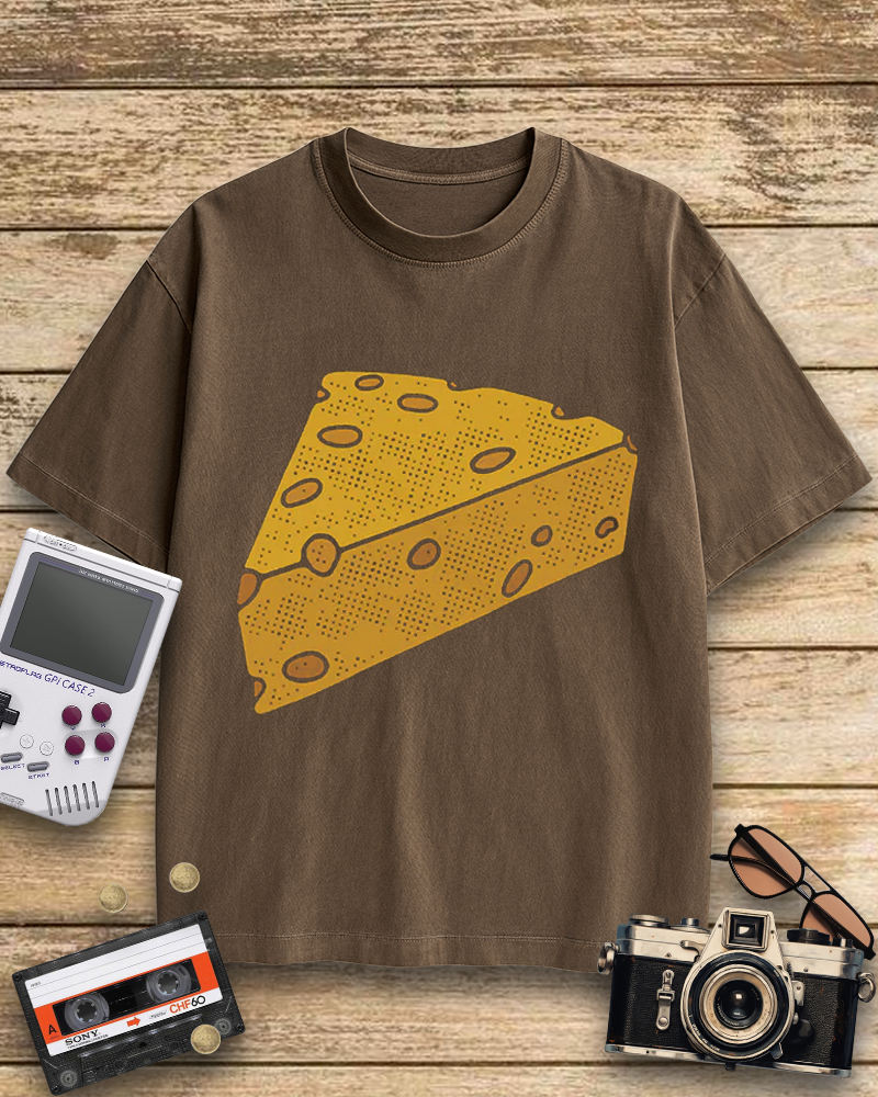 TheRetroTee Cheesehead 1980s Cotton T-Shirt