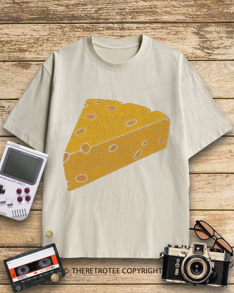 TheRetroTee Cheesehead 1980s Cotton T-Shirt