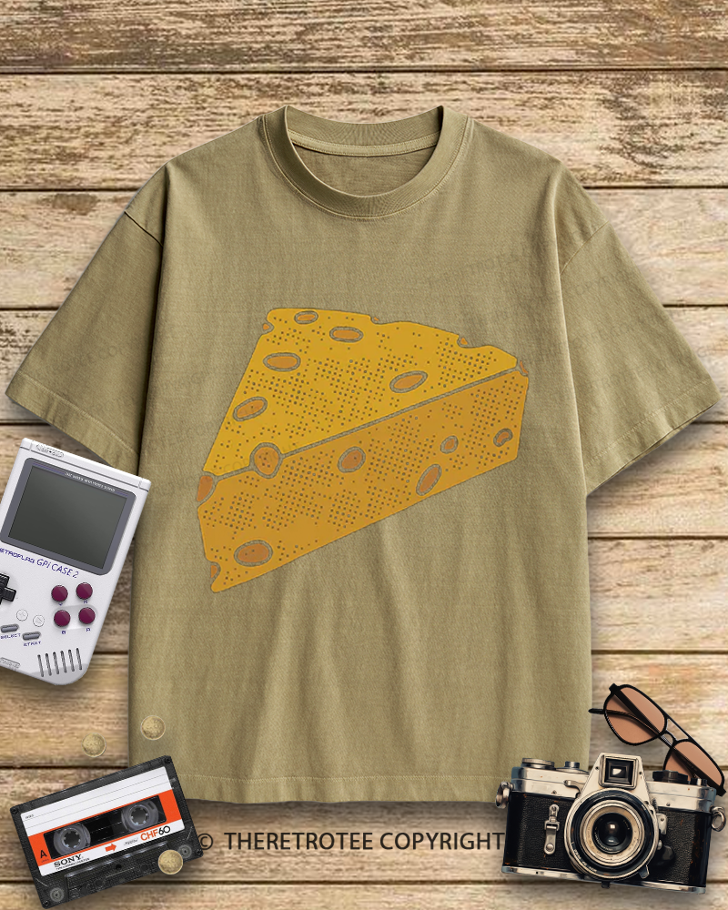 TheRetroTee Cheesehead 1980s Cotton T-Shirt