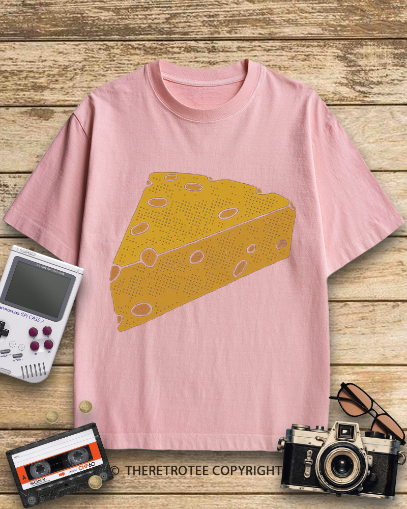 TheRetroTee Cheesehead 1980s Cotton T-Shirt