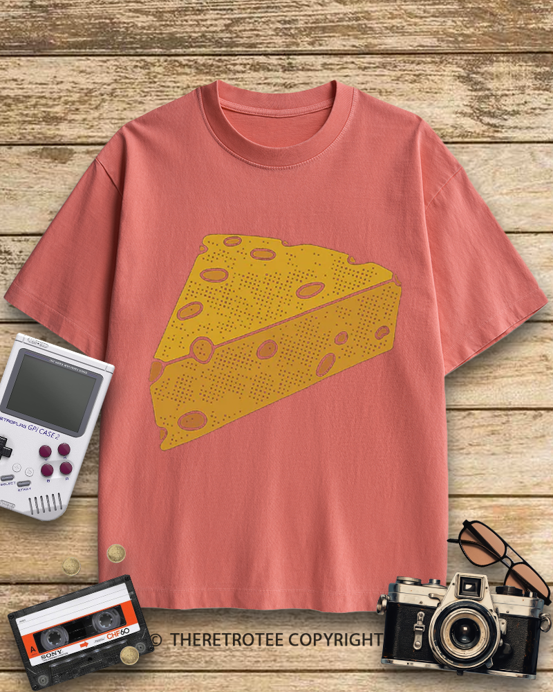 TheRetroTee Cheesehead 1980s Cotton T-Shirt