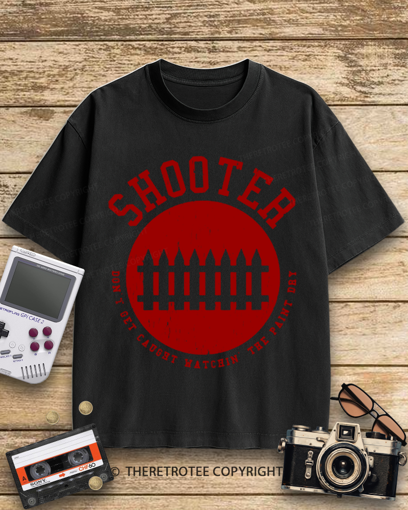 TheRetroTee Shooter 1960s Cotton T-Shirt