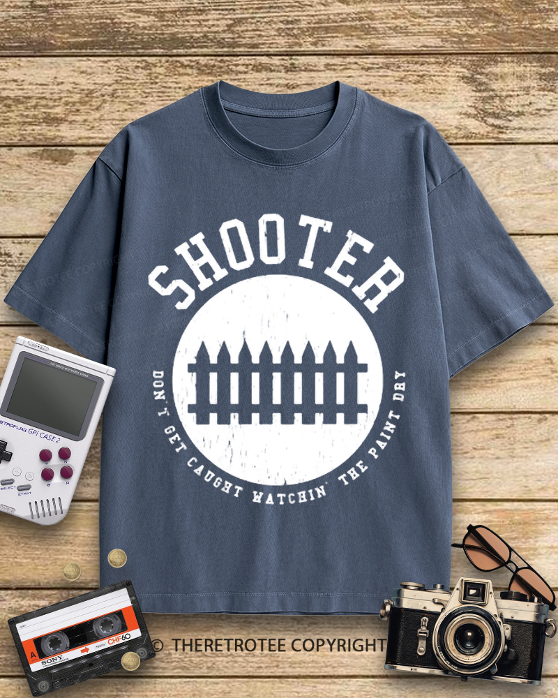 TheRetroTee Shooter 1960s Cotton T-Shirt