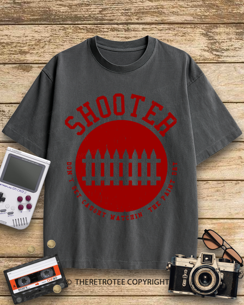 TheRetroTee Shooter 1960s Cotton T-Shirt