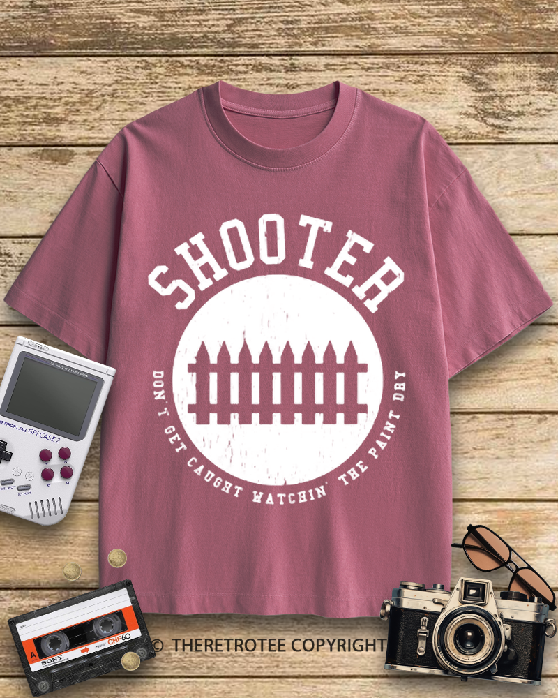 TheRetroTee Shooter 1960s Cotton T-Shirt