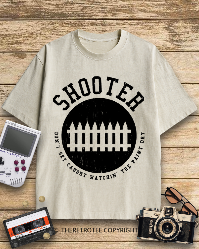 TheRetroTee Shooter 1960s Cotton T-Shirt