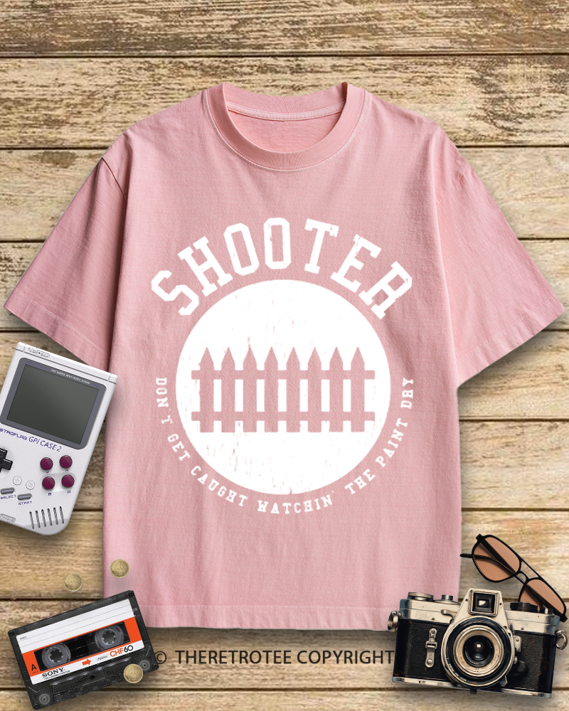 TheRetroTee Shooter 1960s Cotton T-Shirt