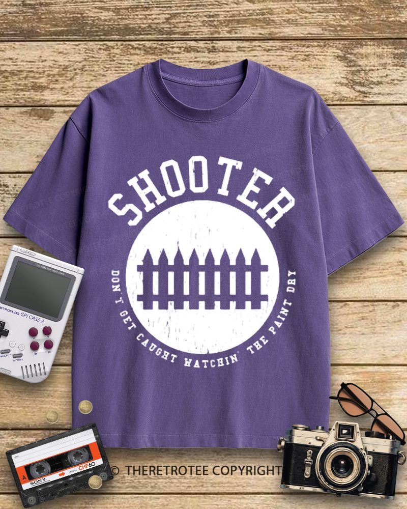 TheRetroTee Shooter 1960s Cotton T-Shirt