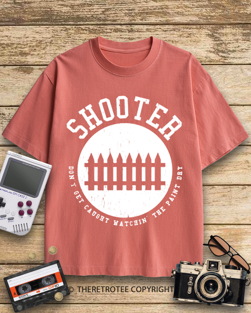 TheRetroTee Shooter 1960s Cotton T-Shirt