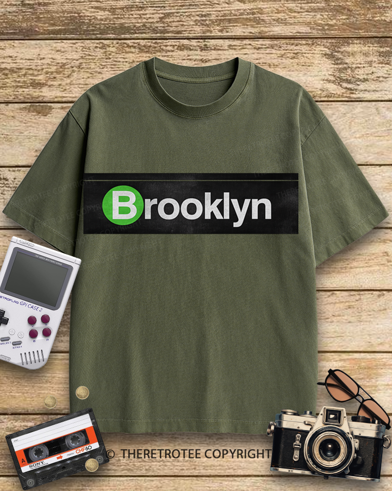 TheRetroTee Brooklyn 1970s Cotton T-Shirt