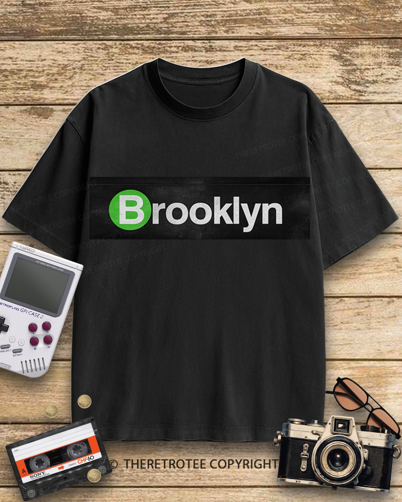 TheRetroTee Brooklyn 1970s Cotton T-Shirt