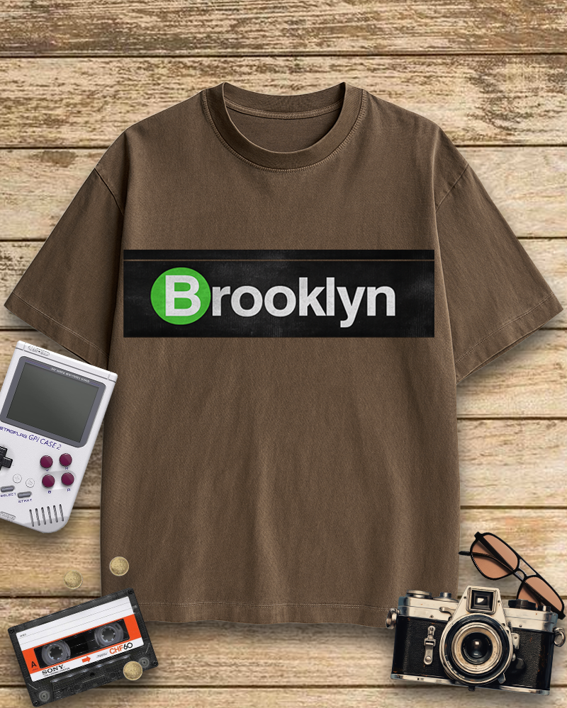 TheRetroTee Brooklyn 1970s Cotton T-Shirt