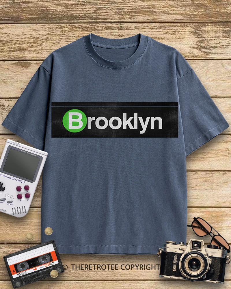 TheRetroTee Brooklyn 1970s Cotton T-Shirt