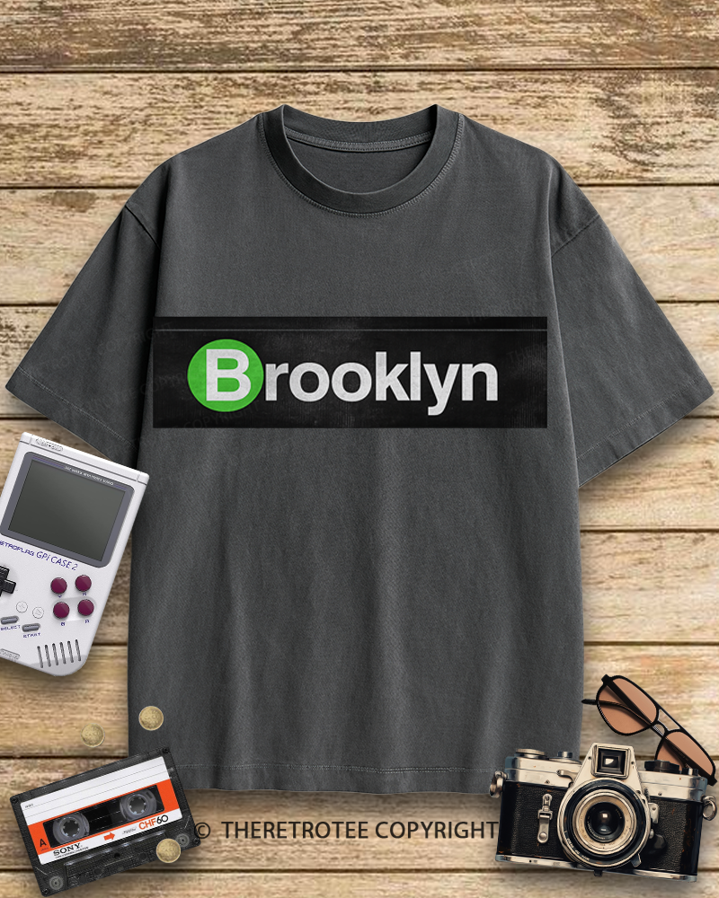 TheRetroTee Brooklyn 1970s Cotton T-Shirt