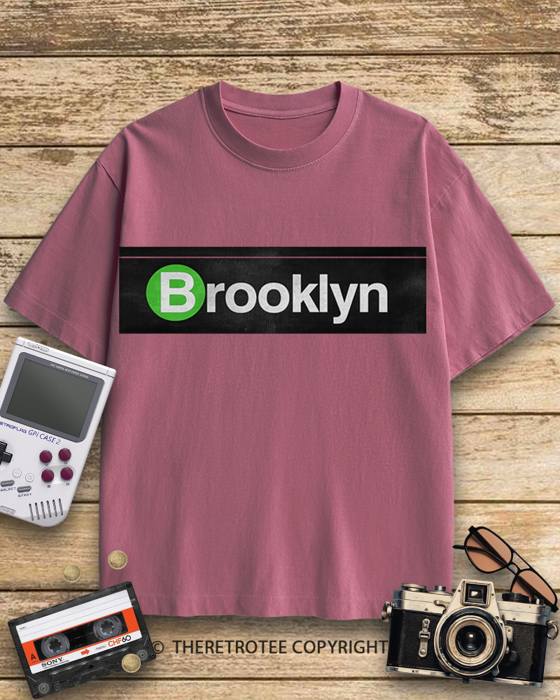 TheRetroTee Brooklyn 1970s Cotton T-Shirt