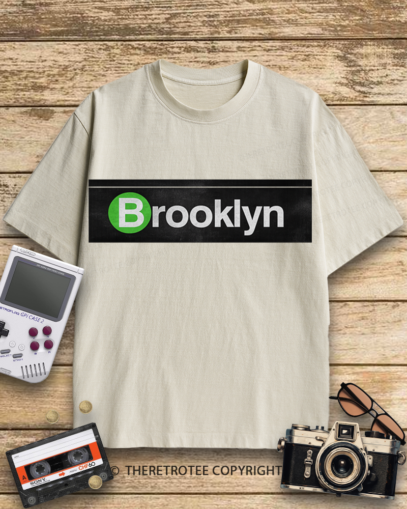 TheRetroTee Brooklyn 1970s Cotton T-Shirt