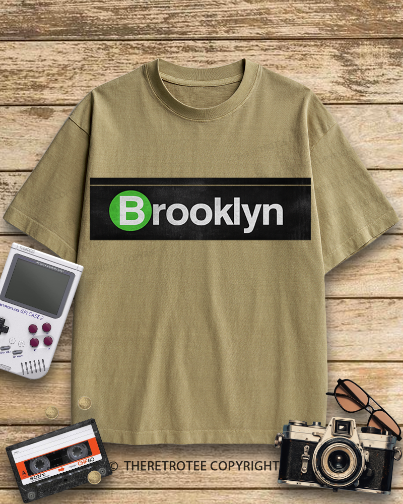 TheRetroTee Brooklyn 1970s Cotton T-Shirt