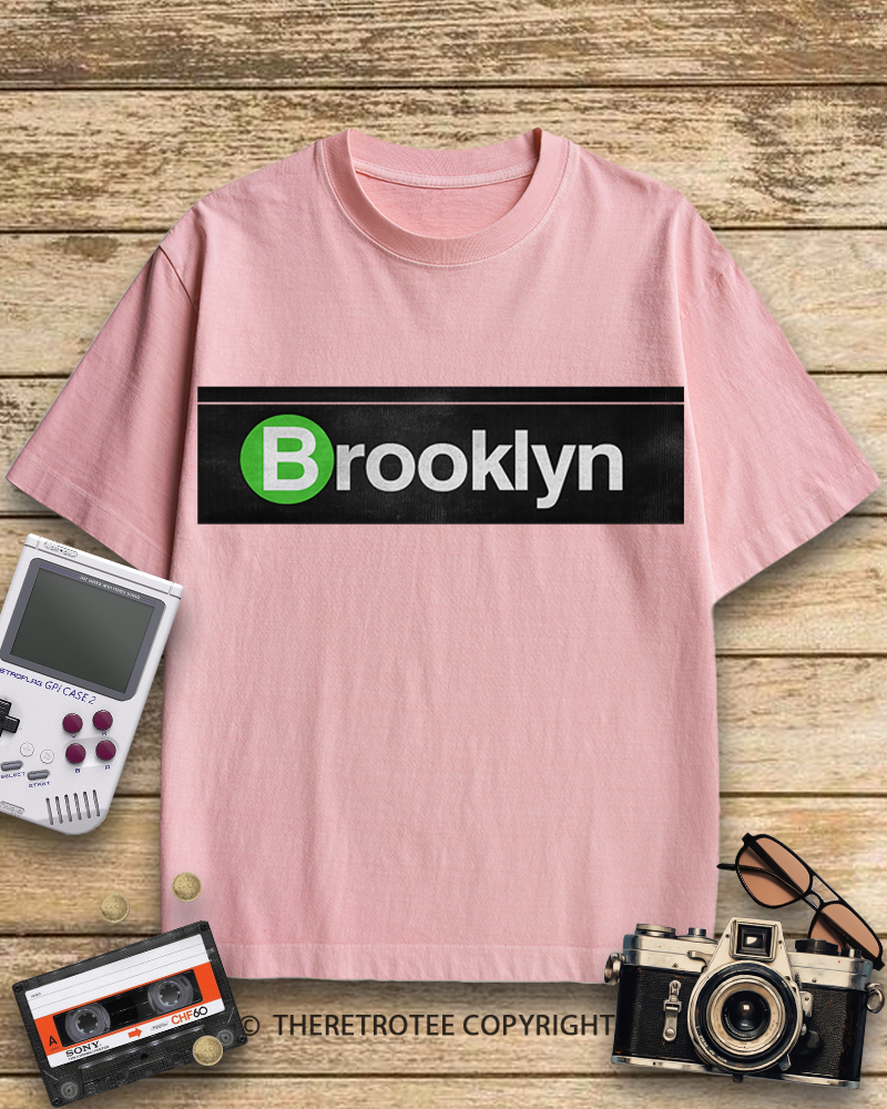 TheRetroTee Brooklyn 1970s Cotton T-Shirt
