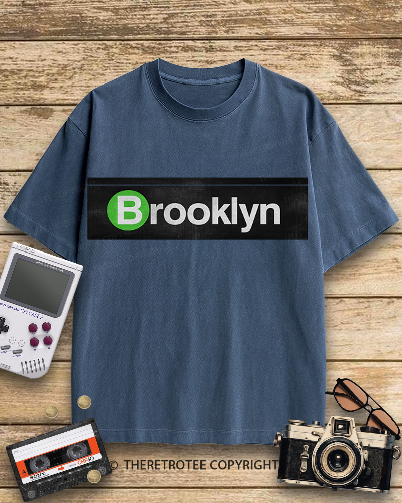 TheRetroTee Brooklyn 1970s Cotton T-Shirt