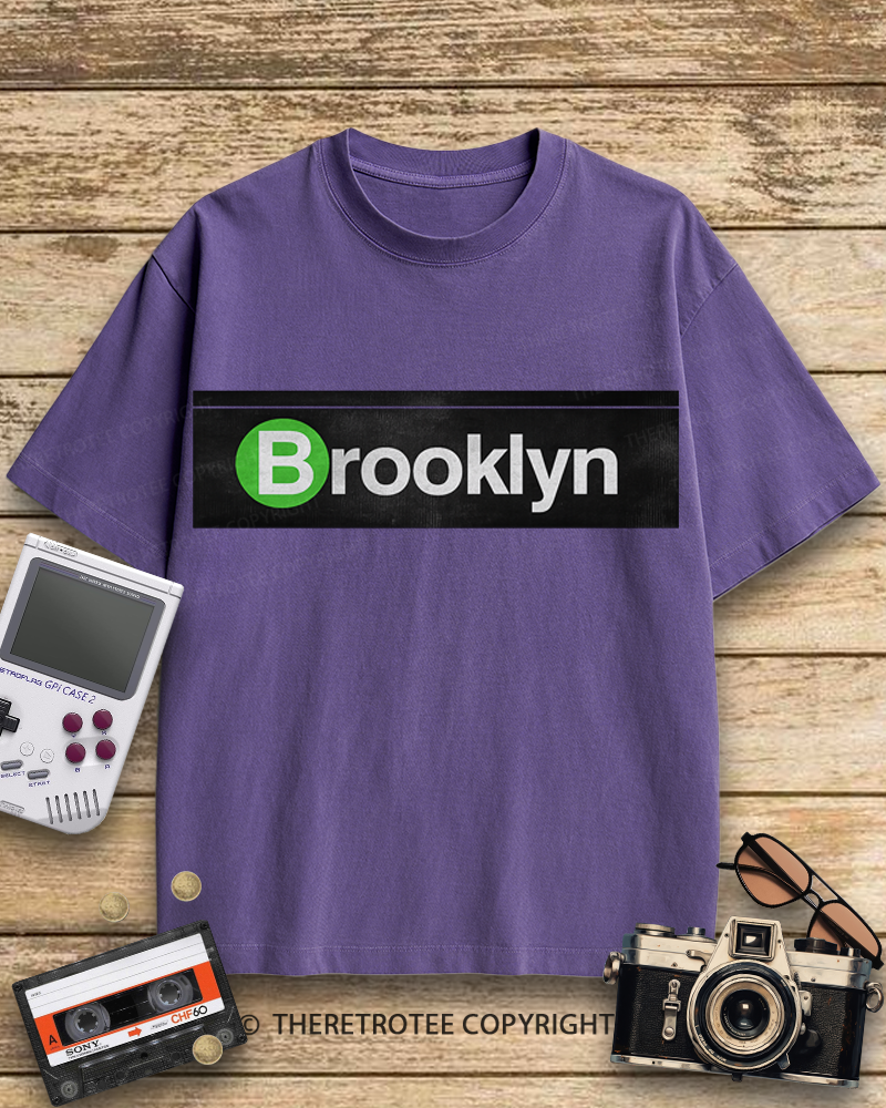 TheRetroTee Brooklyn 1970s Cotton T-Shirt