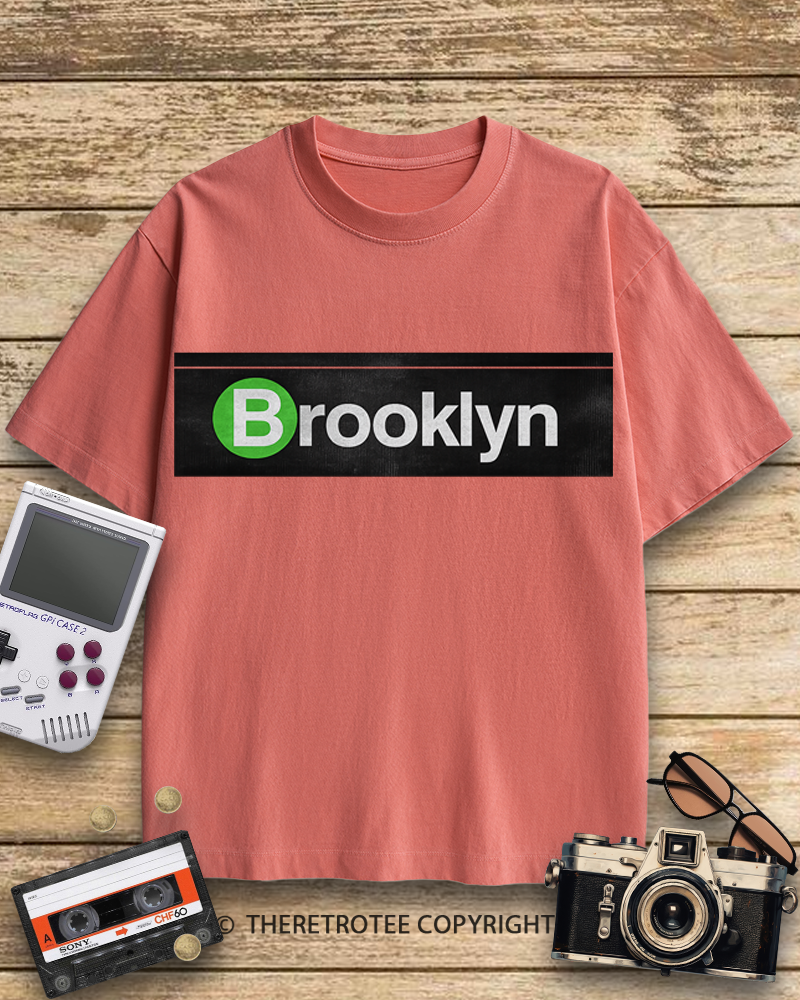 TheRetroTee Brooklyn 1970s Cotton T-Shirt