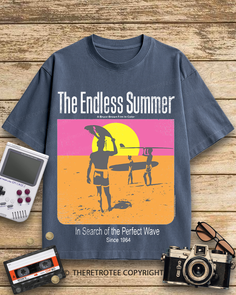 TheRetroTee The Endless Summer 1960s Cotton T-Shirt