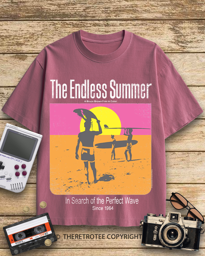 TheRetroTee The Endless Summer 1960s Cotton T-Shirt