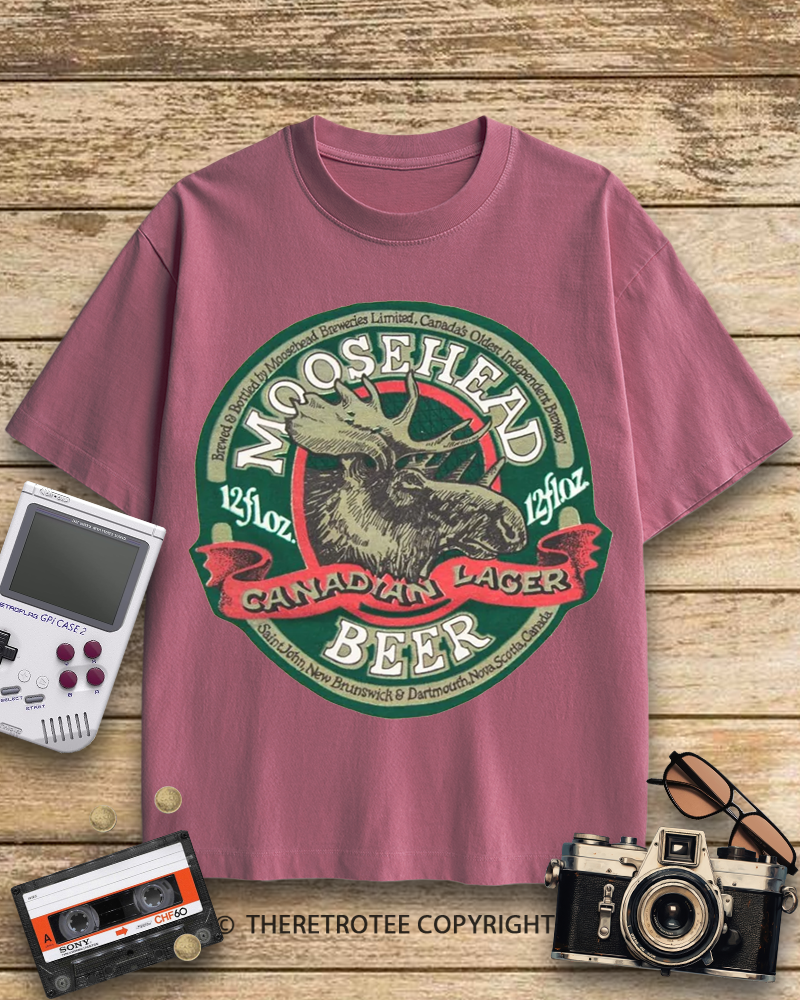 TheRetroTee Moosehead 1950s Cotton T-Shirt
