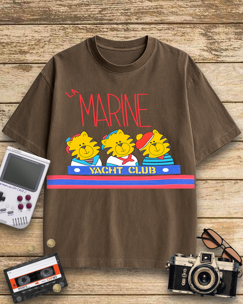 TheRetroTee 80s Kitty 1980s Cotton T-Shirt