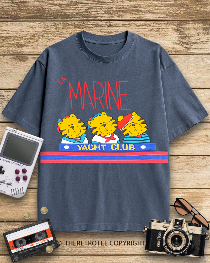 TheRetroTee 80s Kitty 1980s Cotton T-Shirt