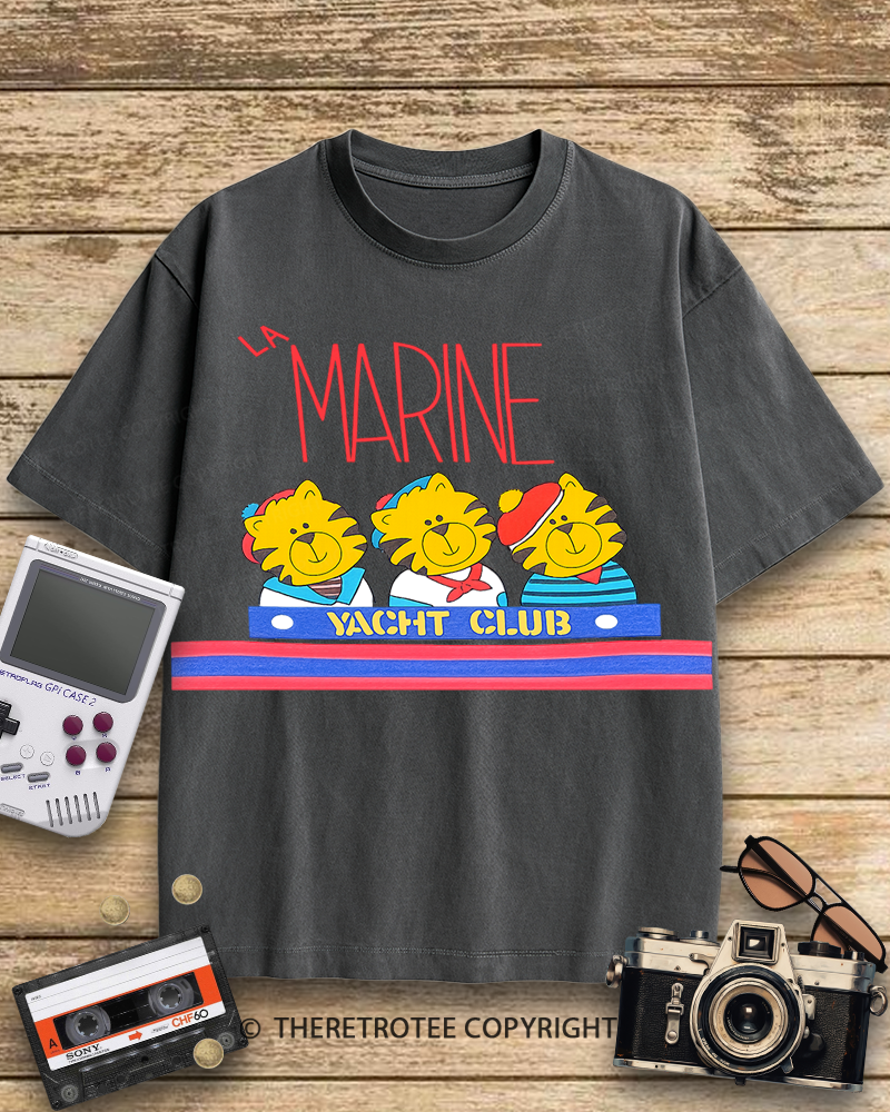 TheRetroTee 80s Kitty 1980s Cotton T-Shirt