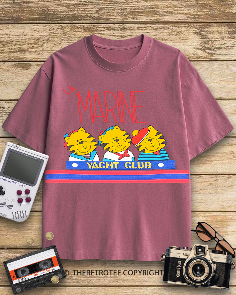 TheRetroTee 80s Kitty 1980s Cotton T-Shirt