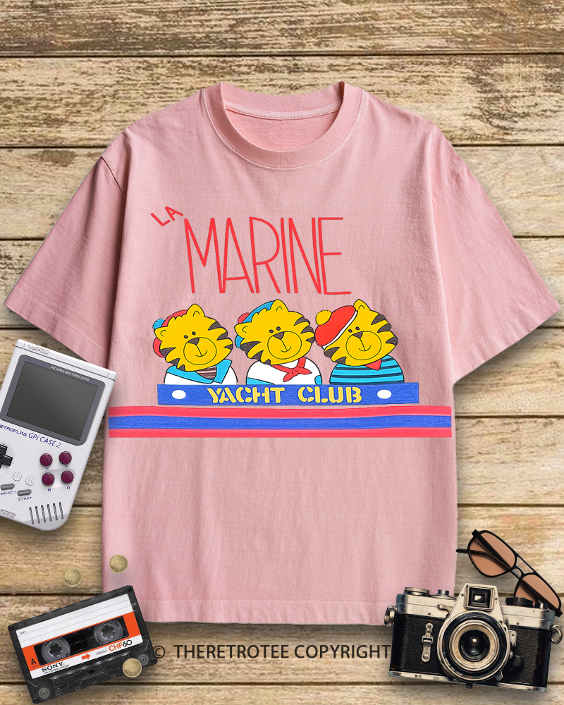 TheRetroTee 80s Kitty 1980s Cotton T-Shirt