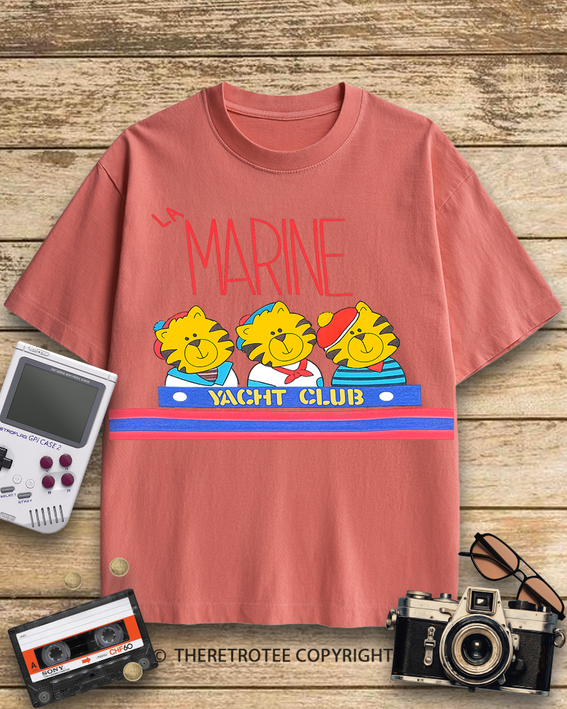 TheRetroTee 80s Kitty 1980s Cotton T-Shirt