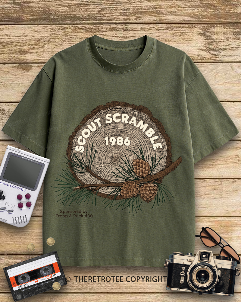 TheRetroTee Scout 1986 Cotton T-Shirt