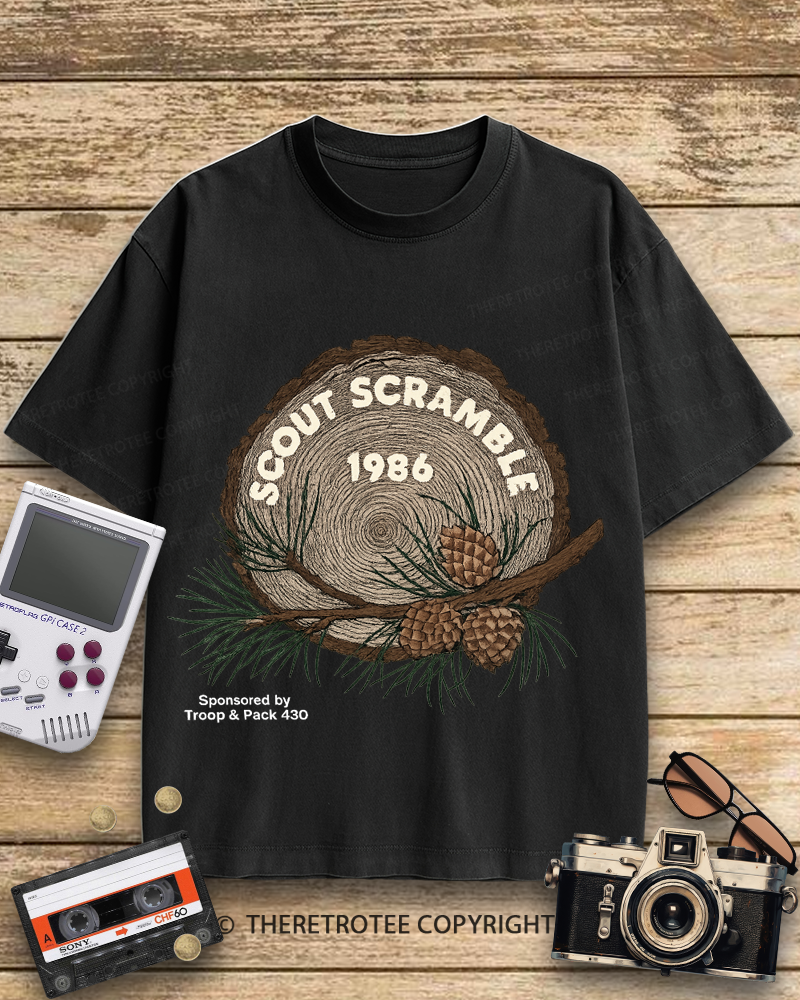 TheRetroTee Scout 1986 Cotton T-Shirt