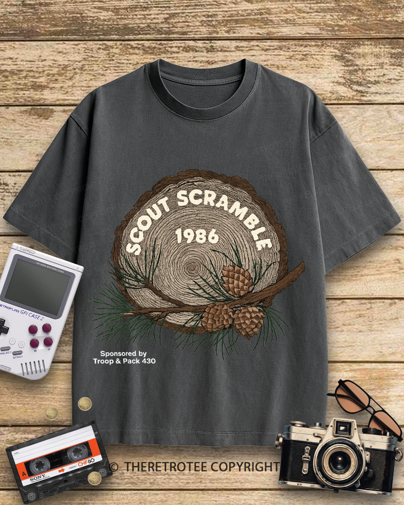 TheRetroTee Scout 1986 Cotton T-Shirt
