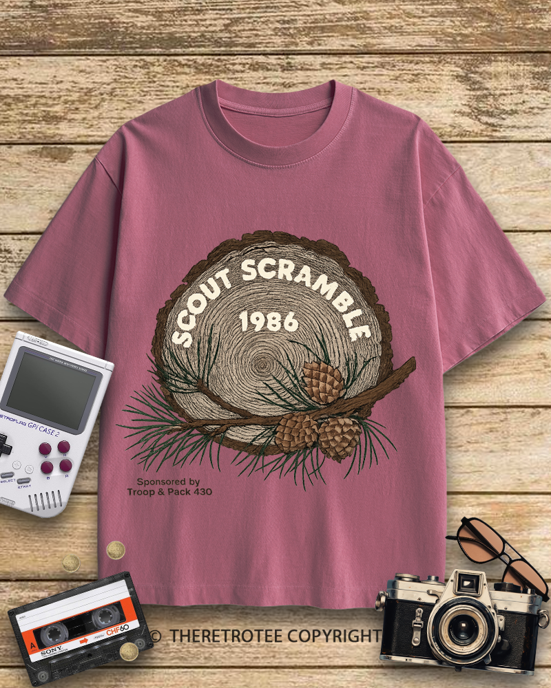 TheRetroTee Scout 1986 Cotton T-Shirt