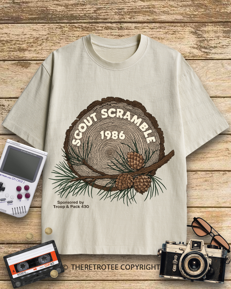TheRetroTee Scout 1986 Cotton T-Shirt