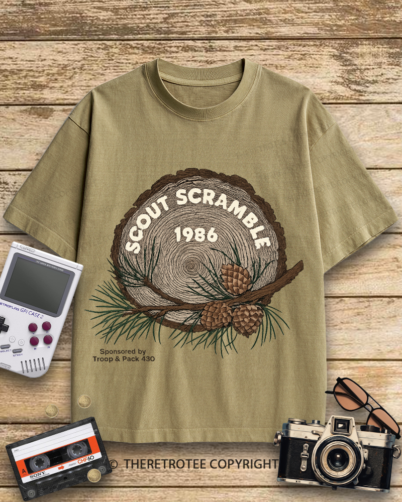 TheRetroTee Scout 1986 Cotton T-Shirt