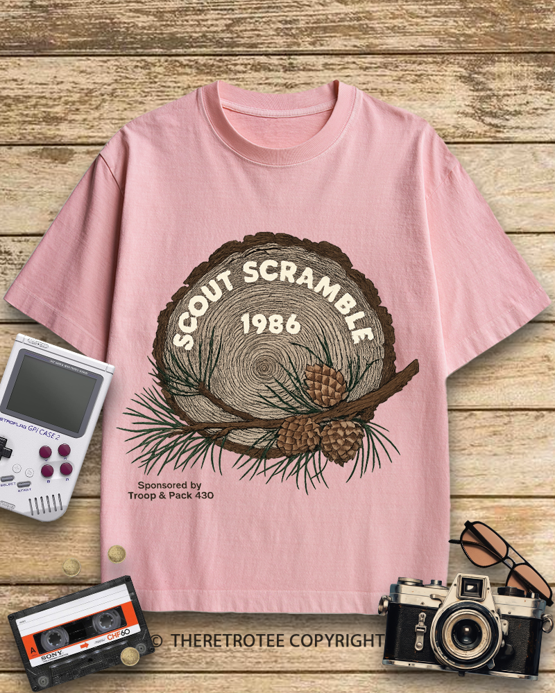 TheRetroTee Scout 1986 Cotton T-Shirt
